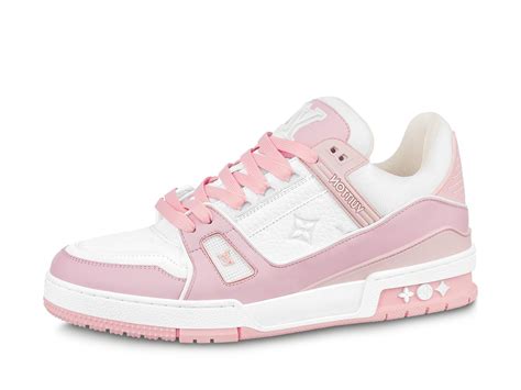 louis vuitton white and pink